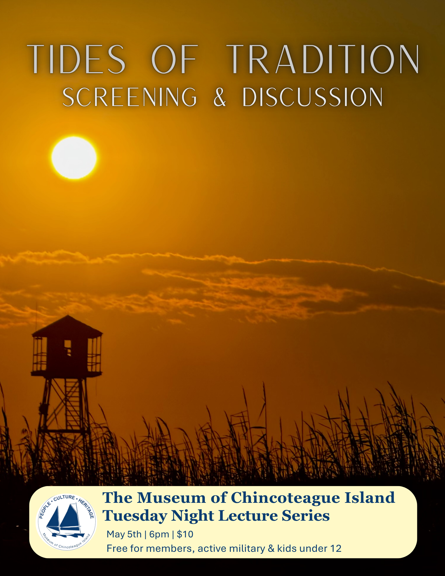 Tides of Tradition - Tuesday Night Lecture Event